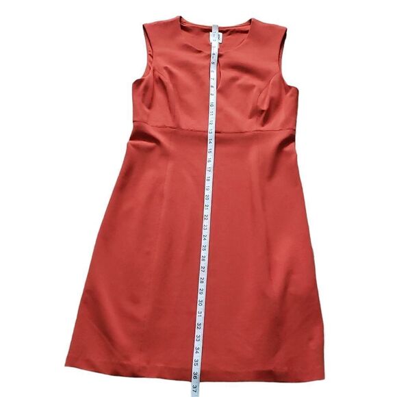 Anne Klein Keyhole Front Detail Sheath Dress Sz 6 - Picture 8 of 11